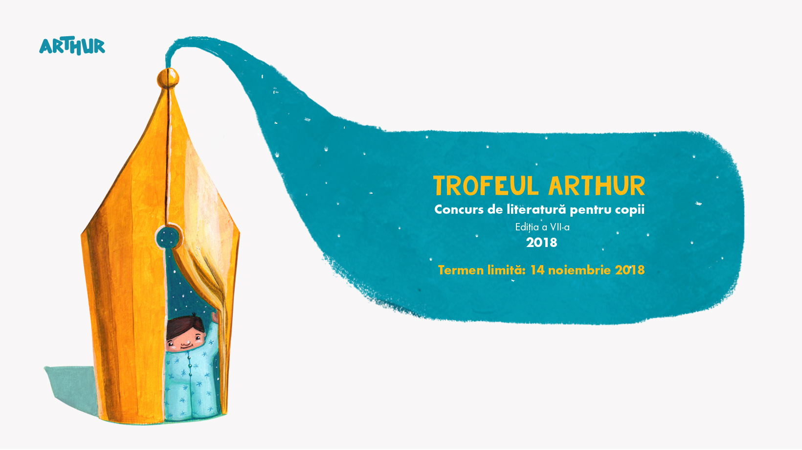 arthur writing contest illustration children publishing house trofeul arthur andra badea cuteoshenii