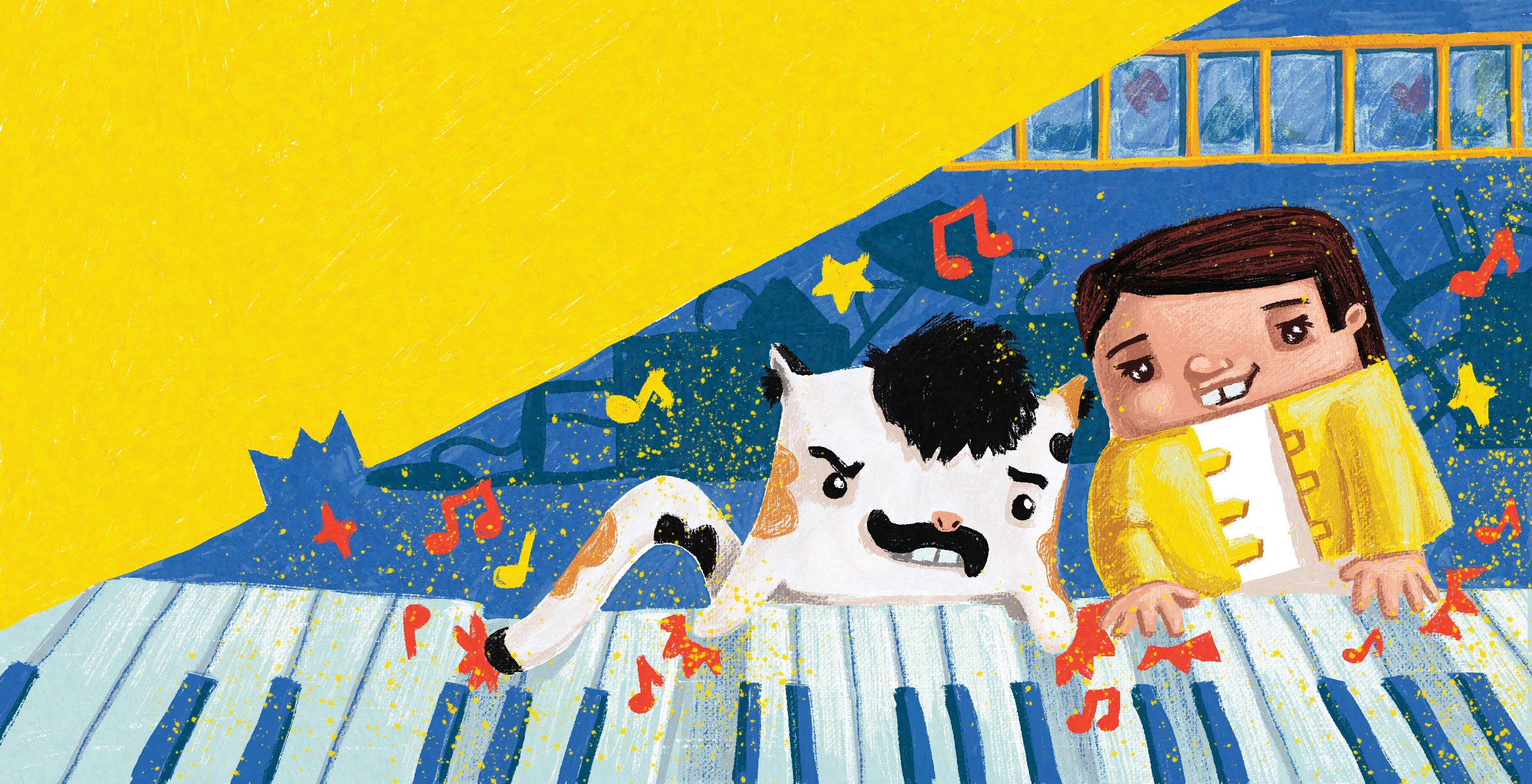 freddie mercury picture book by andra badea
